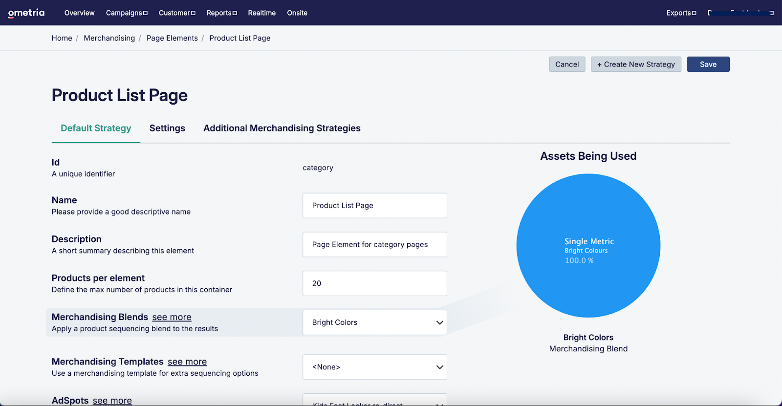 Search & Merch Merchandising strategies (beta) Ometria Help Centre