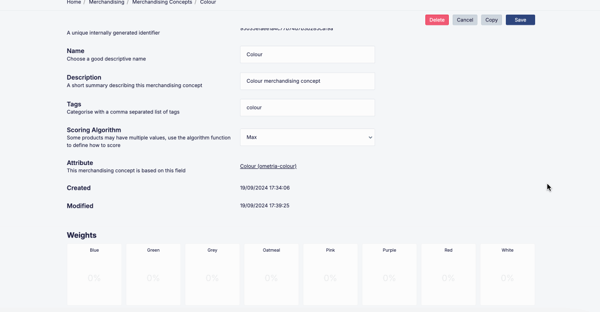 Search & Merch Merchandising concepts (beta) Ometria Help Centre